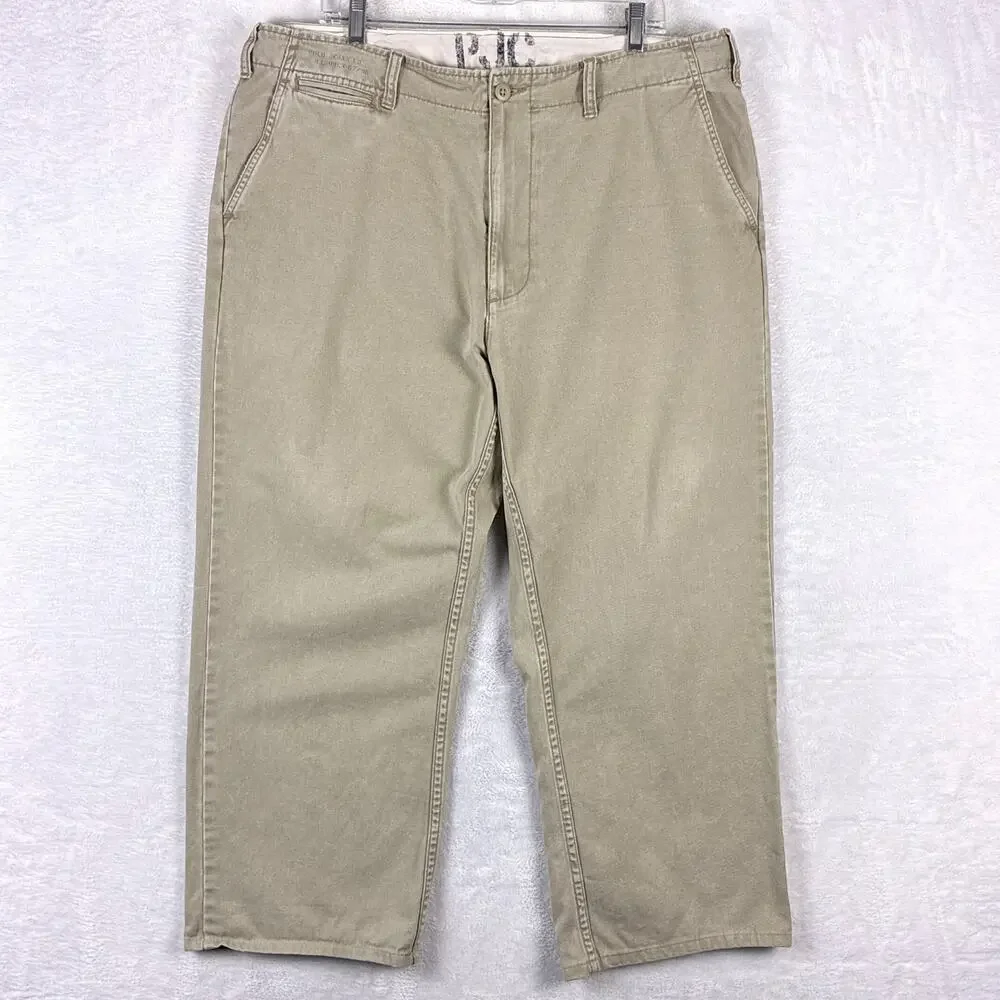 VTG Polo Jeans Co Ralph Lauren Field Pants Mens 38x30 RL 67 Military Baggy Y2K